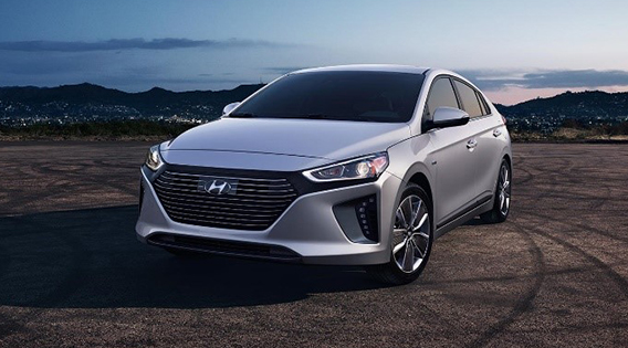 Zelfrijdende auto Hyundai Ioniq